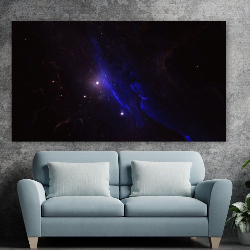 Πίνακας σε καμβά Σκοτεινός Γαλαξίας 